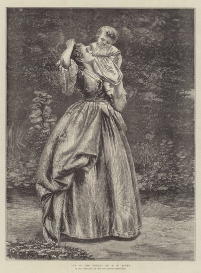 dünyada yukarı by Alfred Walter Bayes